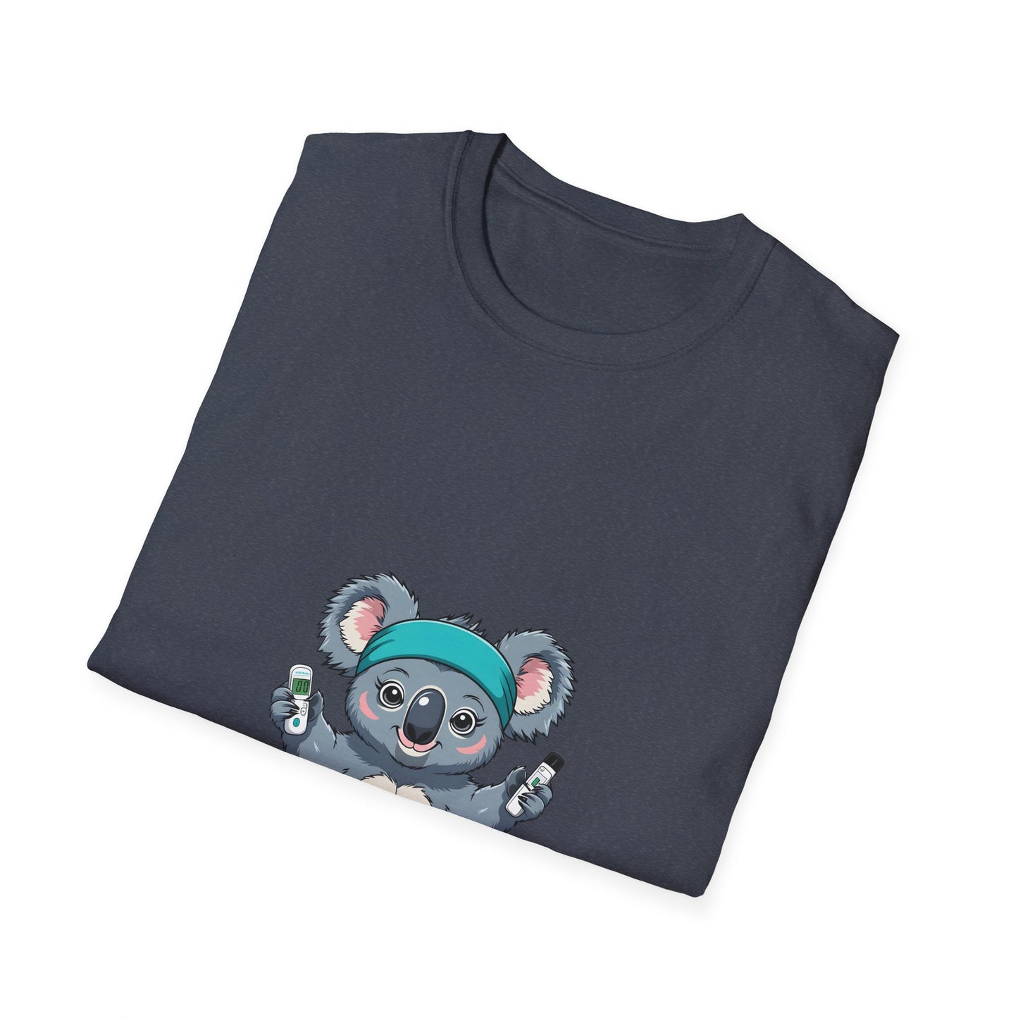 Koala Glucose Awareness T-Shirt — 'Healthy Koala, Healthy Glucose' Cute Diabetes Support Tee
