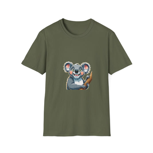 Funny Koala Hugging a Branch Tee