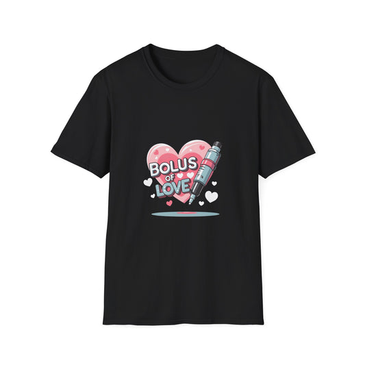 Bolus of Love: Digital Illustration Art, Vector Graphic Design, Modern Pop Art Style-- Valentines Gift Tee