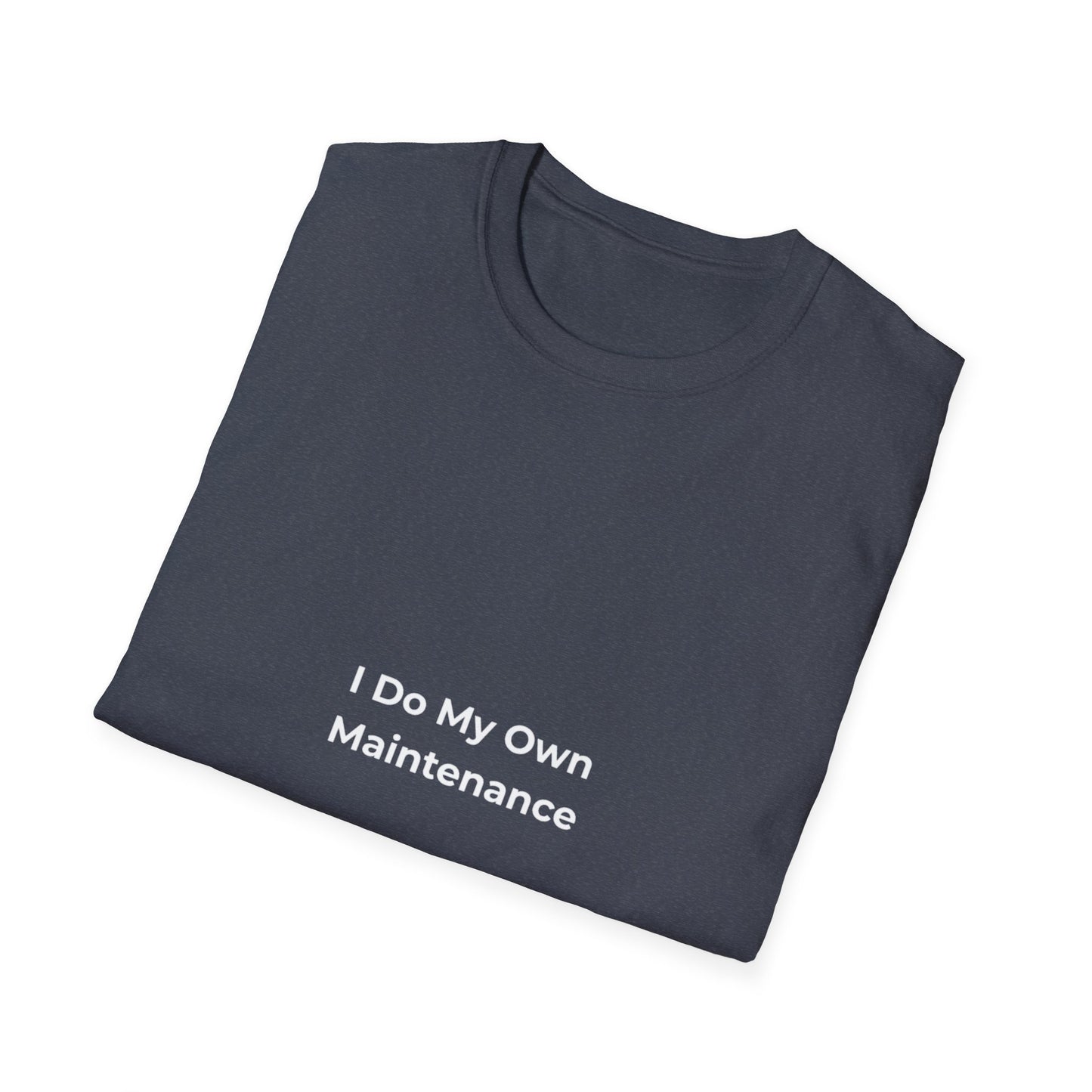 I Do My Own Maintenance: Minimalist Typography, DIY Statement ArtDiabetes T-shirt