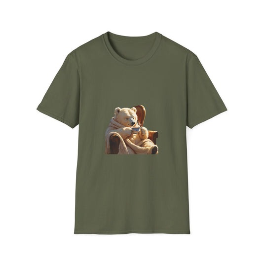 Cozy Bear T-Shirt — Cute Relaxing Teddy Graphic Tee