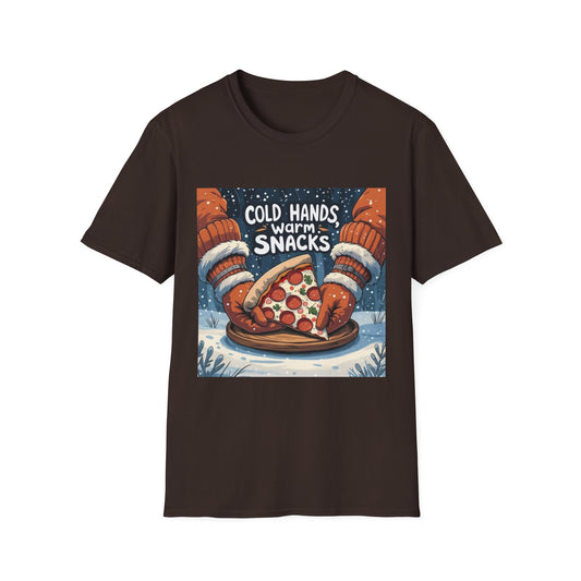 Cozy Winter Comfort: Pepperoni Pizza Warmth, Illustrated Whimsy---Cozy Reader T-Shirt