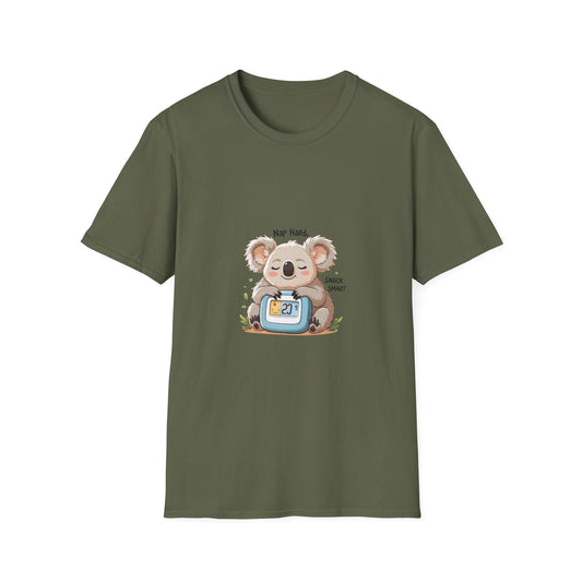 Funny Napping Koala t shirt