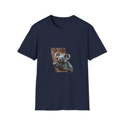 Cool Koala Hugging a Tree Funny T shirt