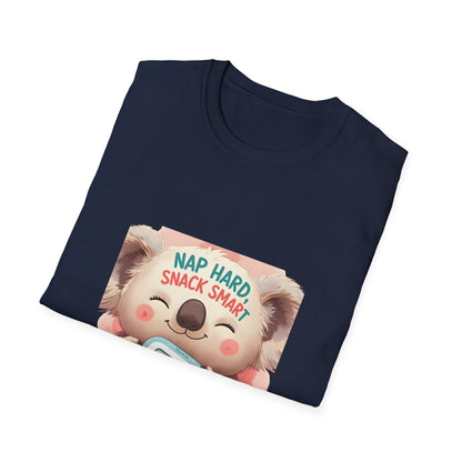 Nap Hard Snack Smart t shirt