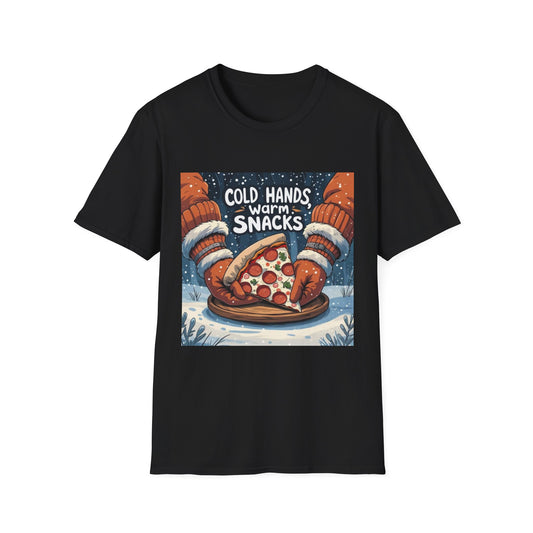 Cozy Winter Comfort: Pepperoni Pizza Warmth, Illustrated Whimsy---Cozy Reader T-Shirt