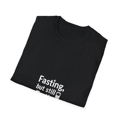 Fasting But Still Testing T‑Shirt — Funny Intermittent Fasting Shirt