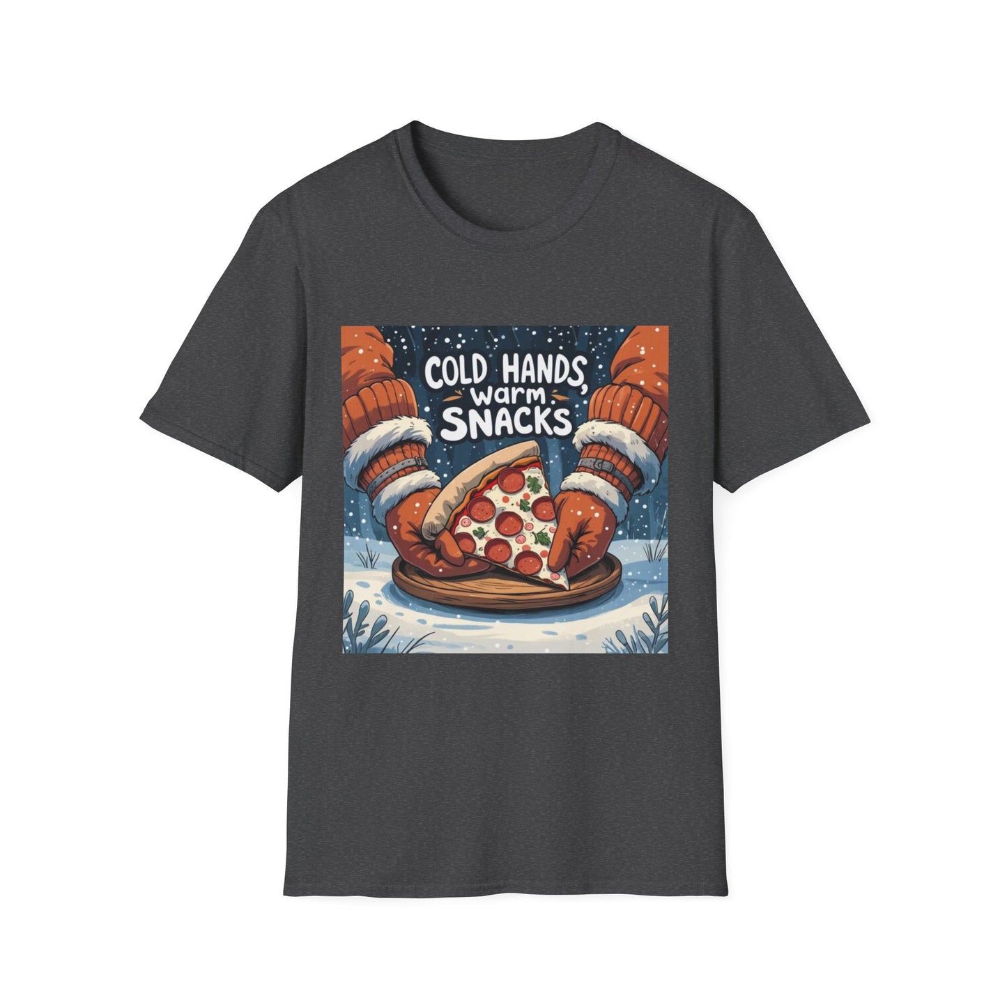 Cozy Winter Comfort: Pepperoni Pizza Warmth, Illustrated Whimsy---Cozy Reader T-Shirt