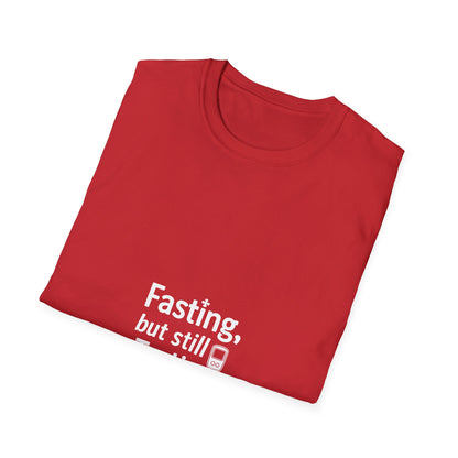Fasting But Still Testing T‑Shirt — Funny Intermittent Fasting Shirt
