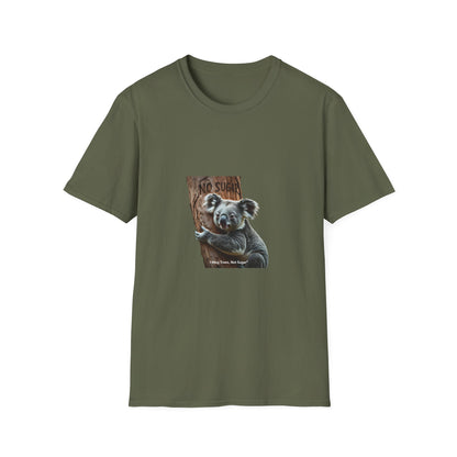 Cool Koala Hugging a Tree Funny T shirt