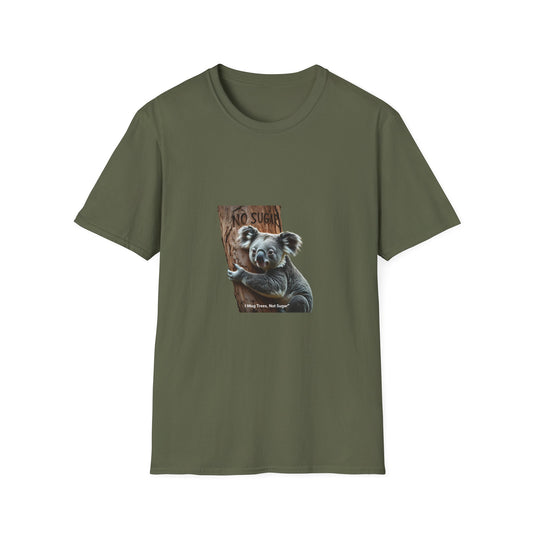 Cool Koala Hugging a Tree Funny T shirt