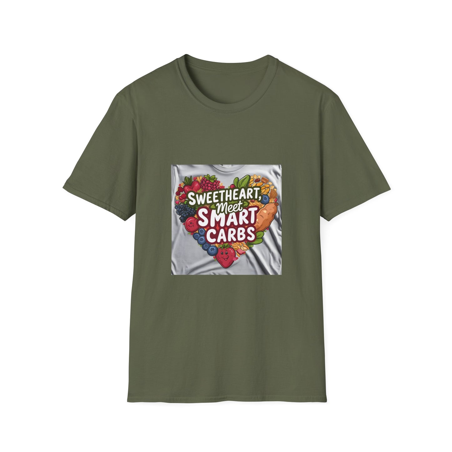 Sweetheart Meets Smart Carbs T shirt