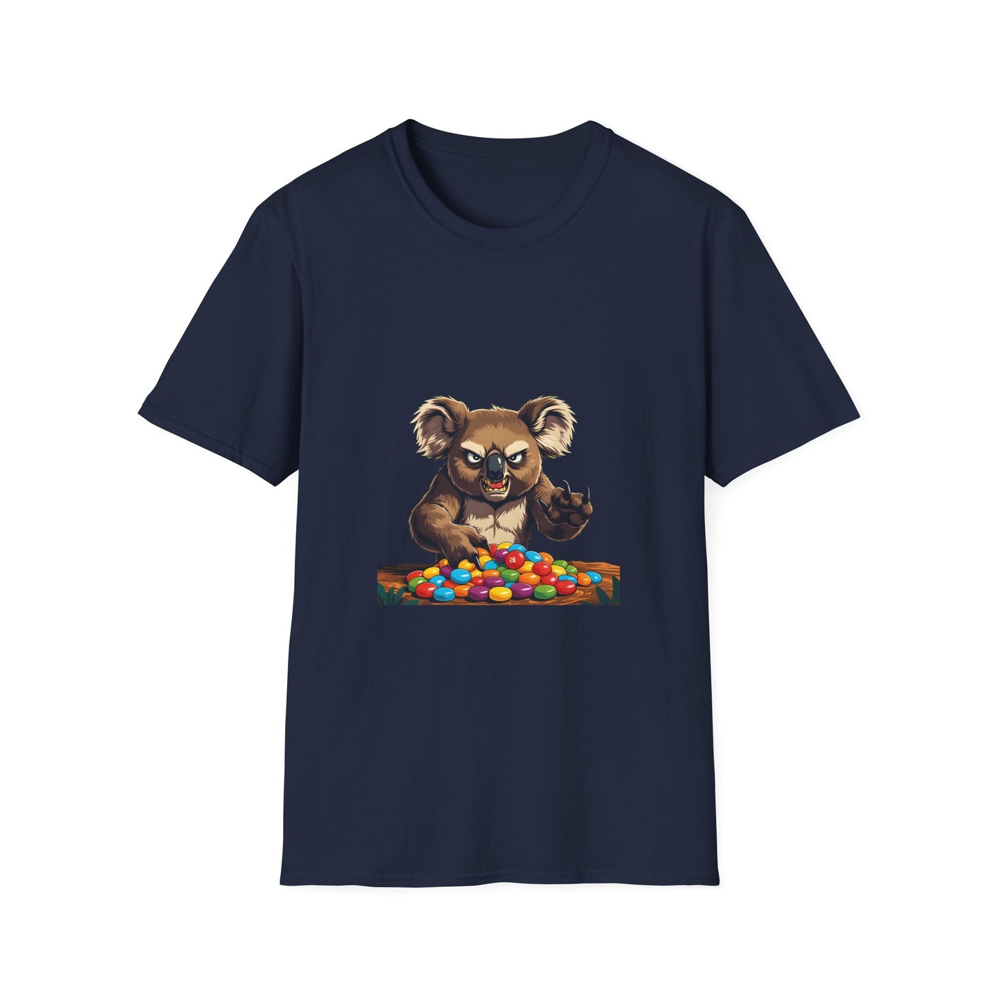 Koala Eating Eucalyptus funny t shirt