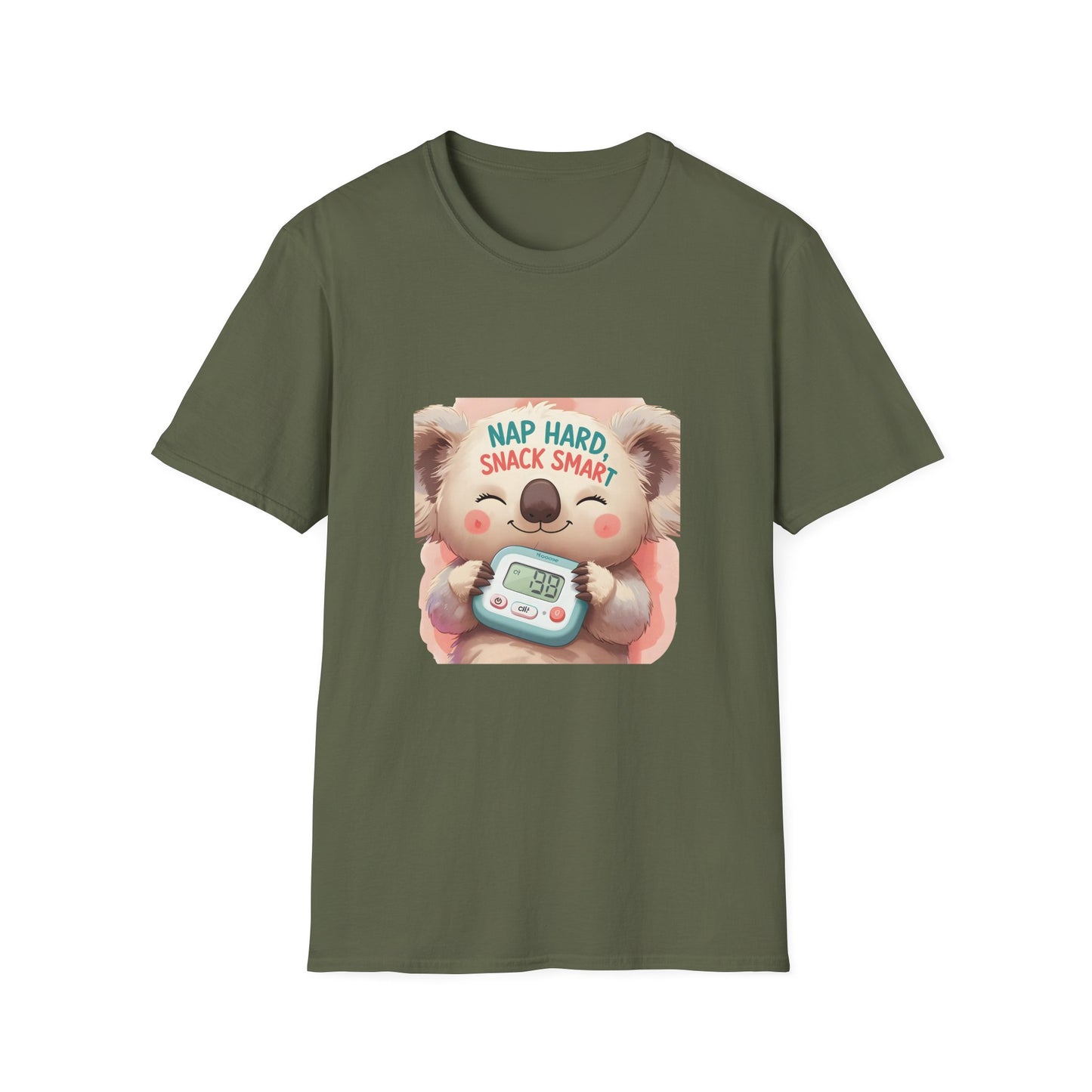 Nap Hard Snack Smart t shirt