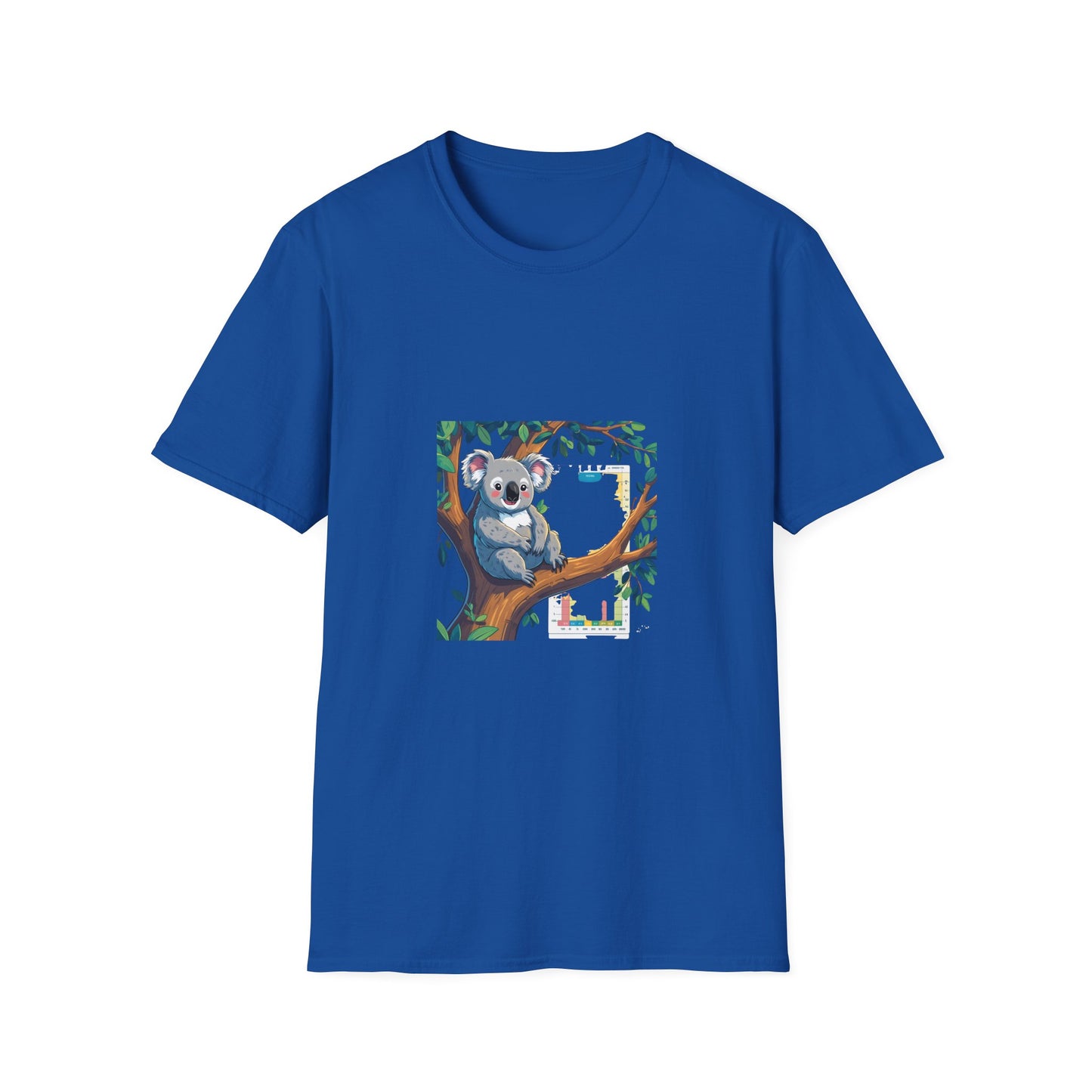Koala Funny Tee on a Tree T shirt