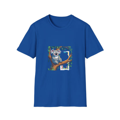 Koala Funny Tee on a Tree T shirt