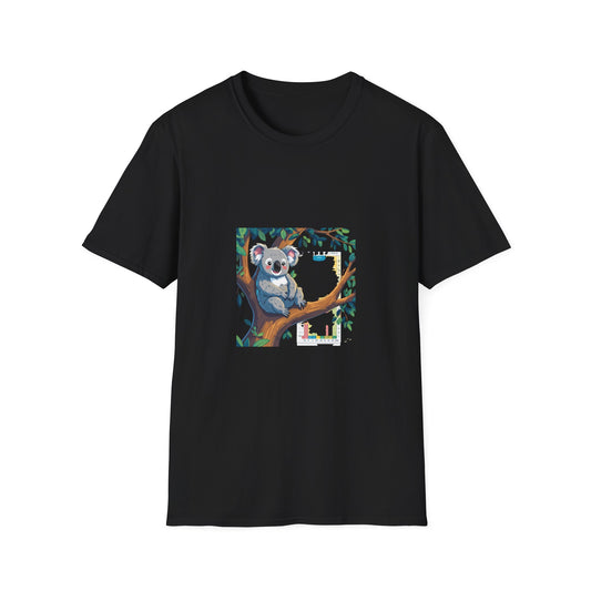 Koala Funny Tee on a Tree T shirt