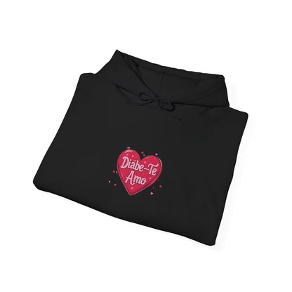 Dime-Té Amo Heart Hoodie – Spanish Love Graphic Pullover