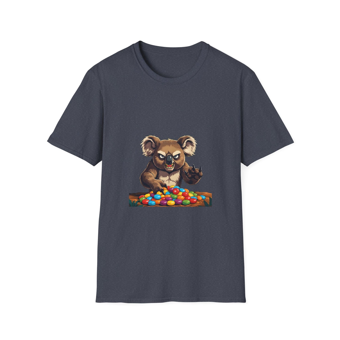 Koala Eating Eucalyptus funny t shirt
