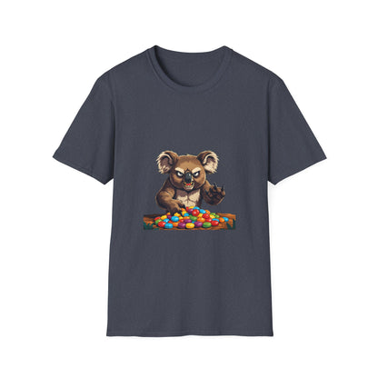 Koala Eating Eucalyptus funny t shirt