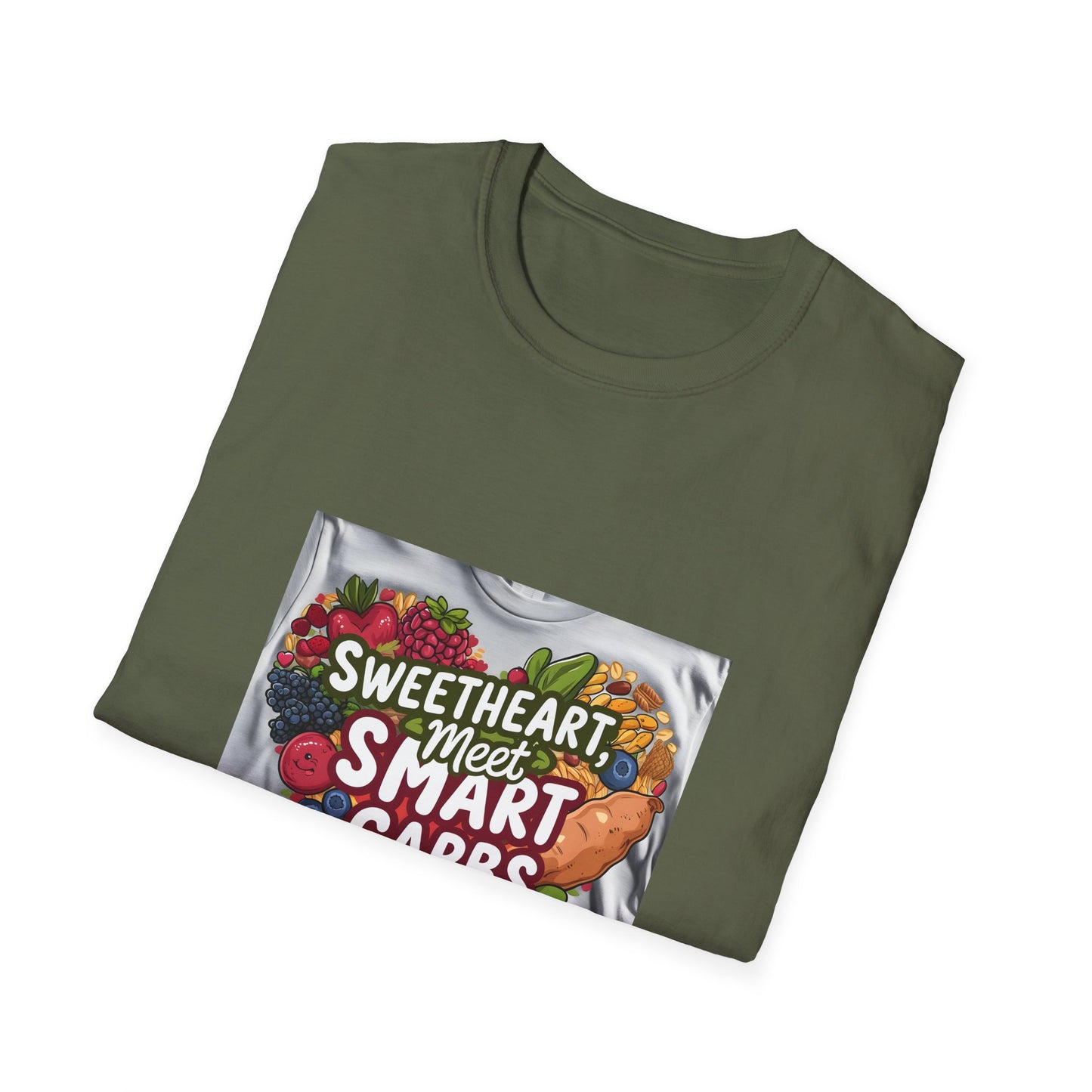 Sweetheart Meets Smart Carbs T shirt