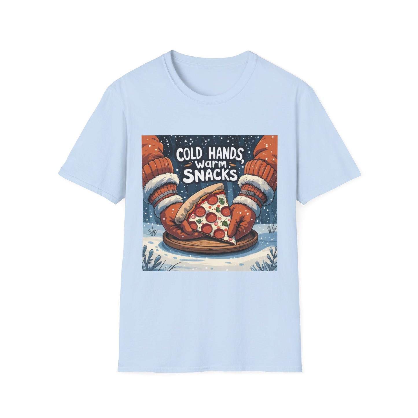 Cozy Winter Comfort: Pepperoni Pizza Warmth, Illustrated Whimsy---Cozy Reader T-Shirt