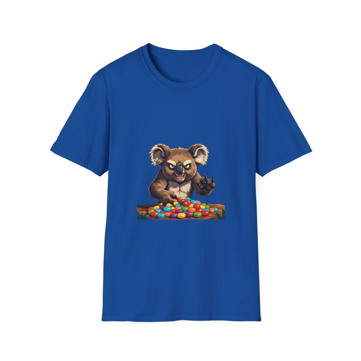 Koala Eating Eucalyptus funny t shirt