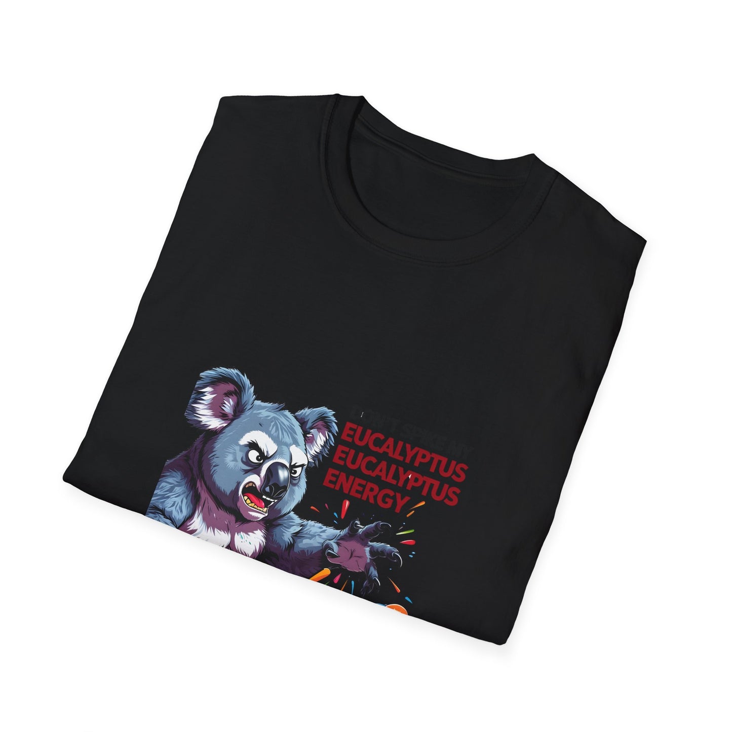 Eucalyptus Energy Koala Funny T shirt