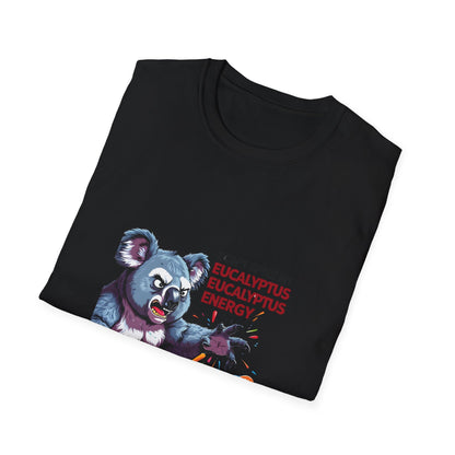 Eucalyptus Energy Koala Funny T shirt