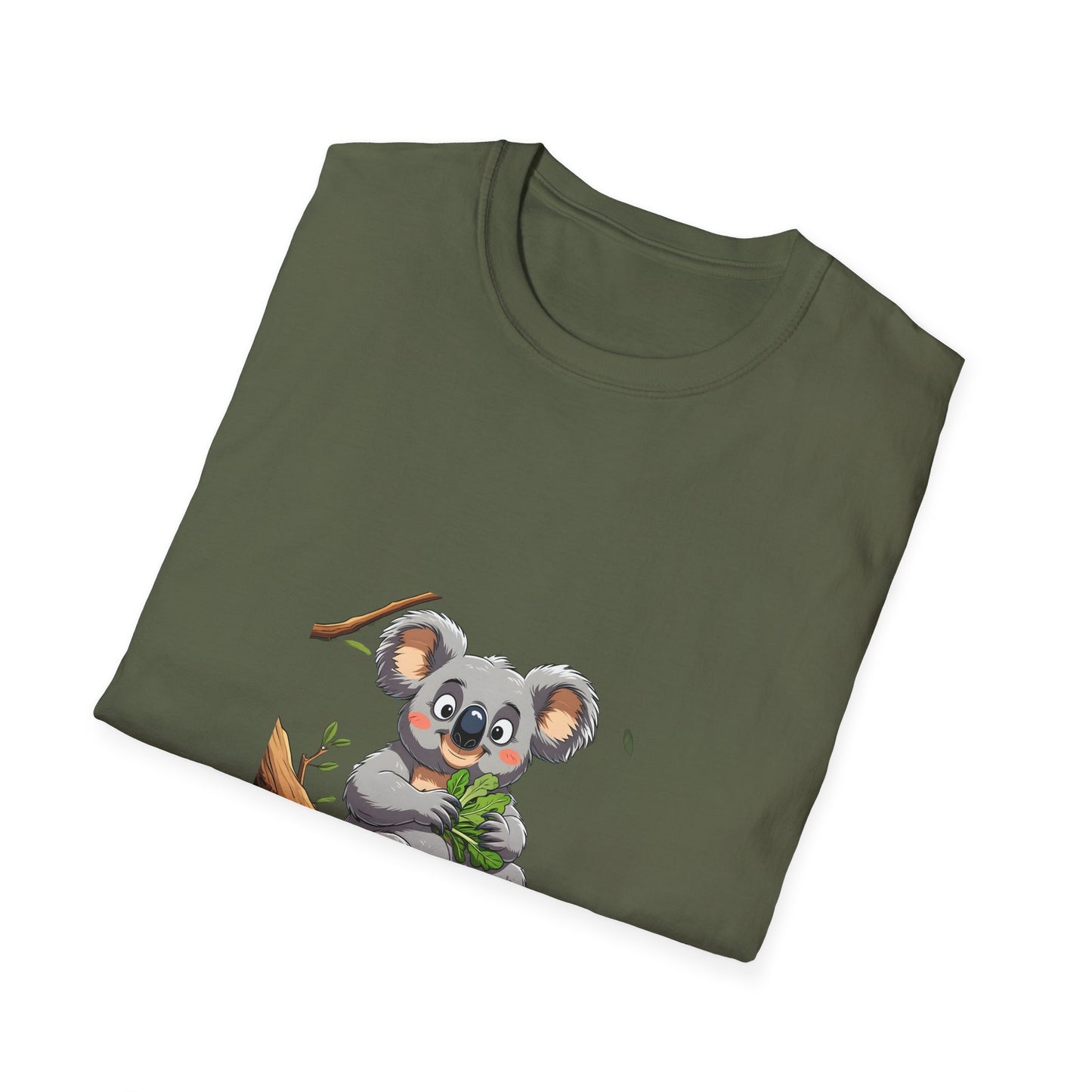 Koala Relaxing on a Tree t shirt