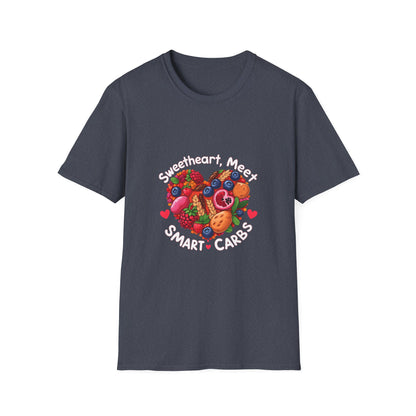 Sweetheart Meets Sweet Carbs t shirt