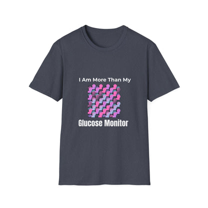 T-Shirt — “I Am More Than My Glucose Monitor” Diabetes Awareness Tee