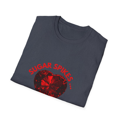 Sugar Spikes Heart T-Shirt — "Sugar Spikes… You're In" Valentine Graphic Tee