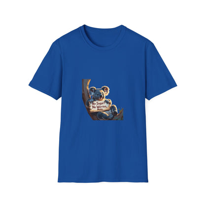 No Sugars No Worries Cool Koala t shirt