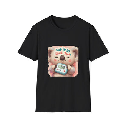 Nap Hard Snack Smart t shirt