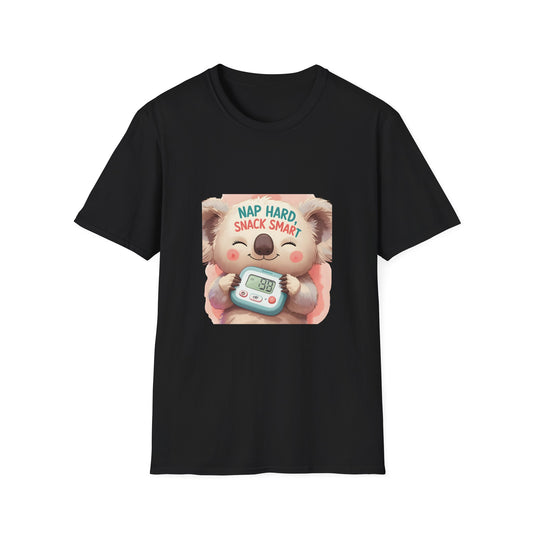 Nap Hard Snack Smart t shirt