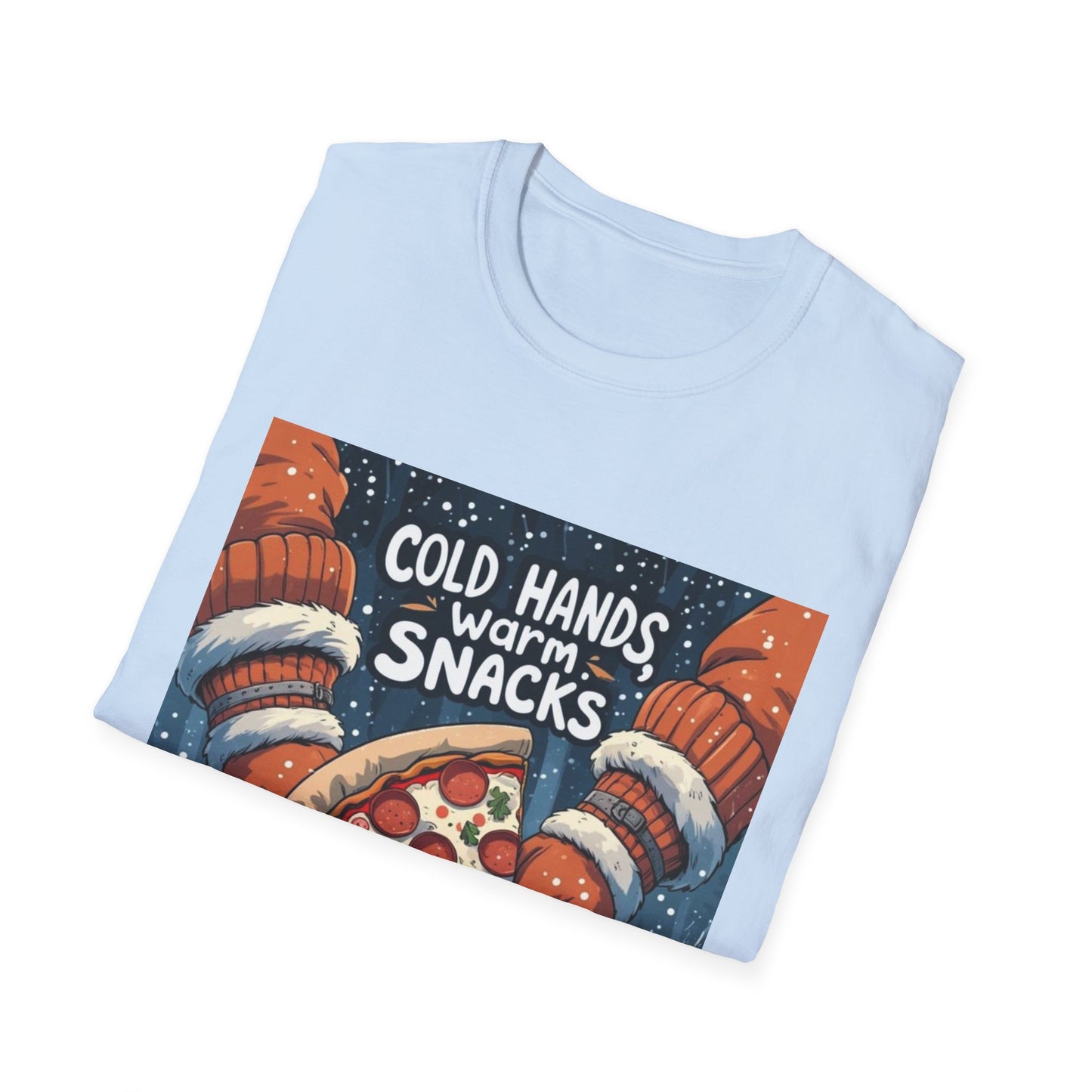 Cozy Winter Comfort: Pepperoni Pizza Warmth, Illustrated Whimsy---Cozy Reader T-Shirt
