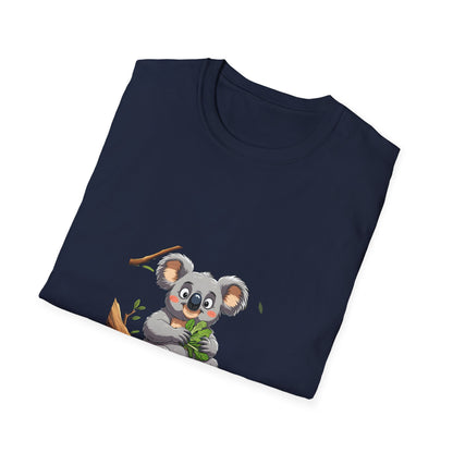 Koala Relaxing on a Tree t shirt