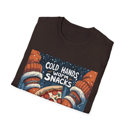 Cozy Winter Comfort: Pepperoni Pizza Warmth, Illustrated Whimsy---Cozy Reader T-Shirt