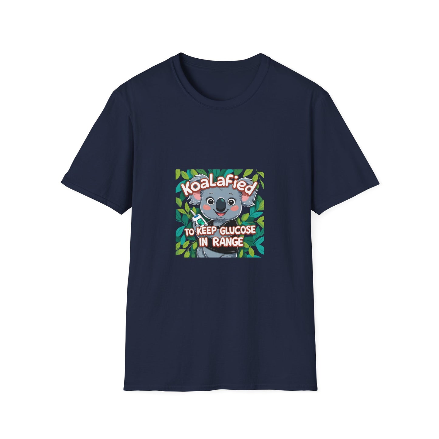 Koalified to Keep Sugars in Range Cool Koala T shirt