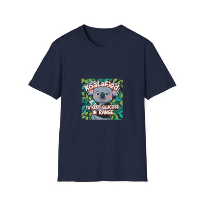 Koalified to Keep Sugars in Range Cool Koala T shirt
