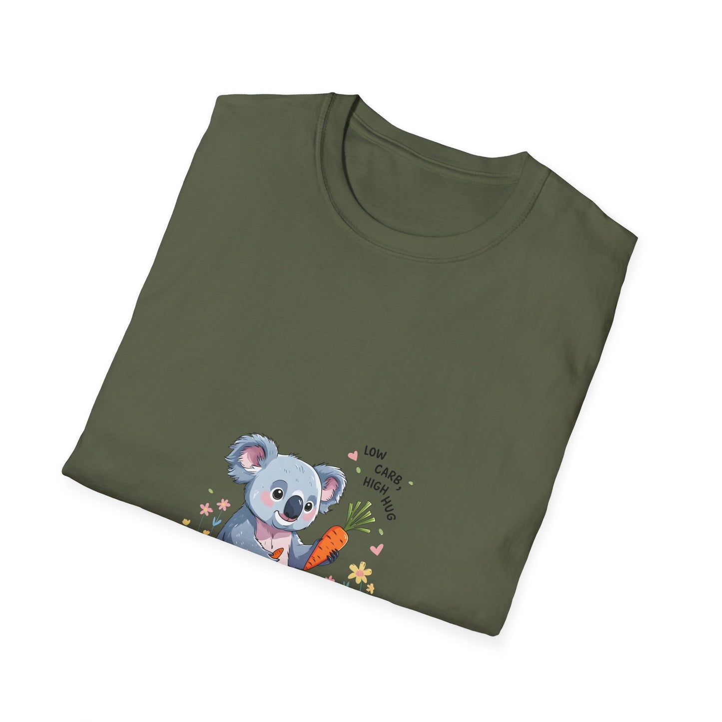 Koala with a Carrot Funny Tee