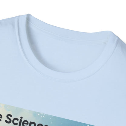 The Science of Snow: Snowflake Formation Explained, Winter Landscape Infographic---Cozy Reader T-Shirt