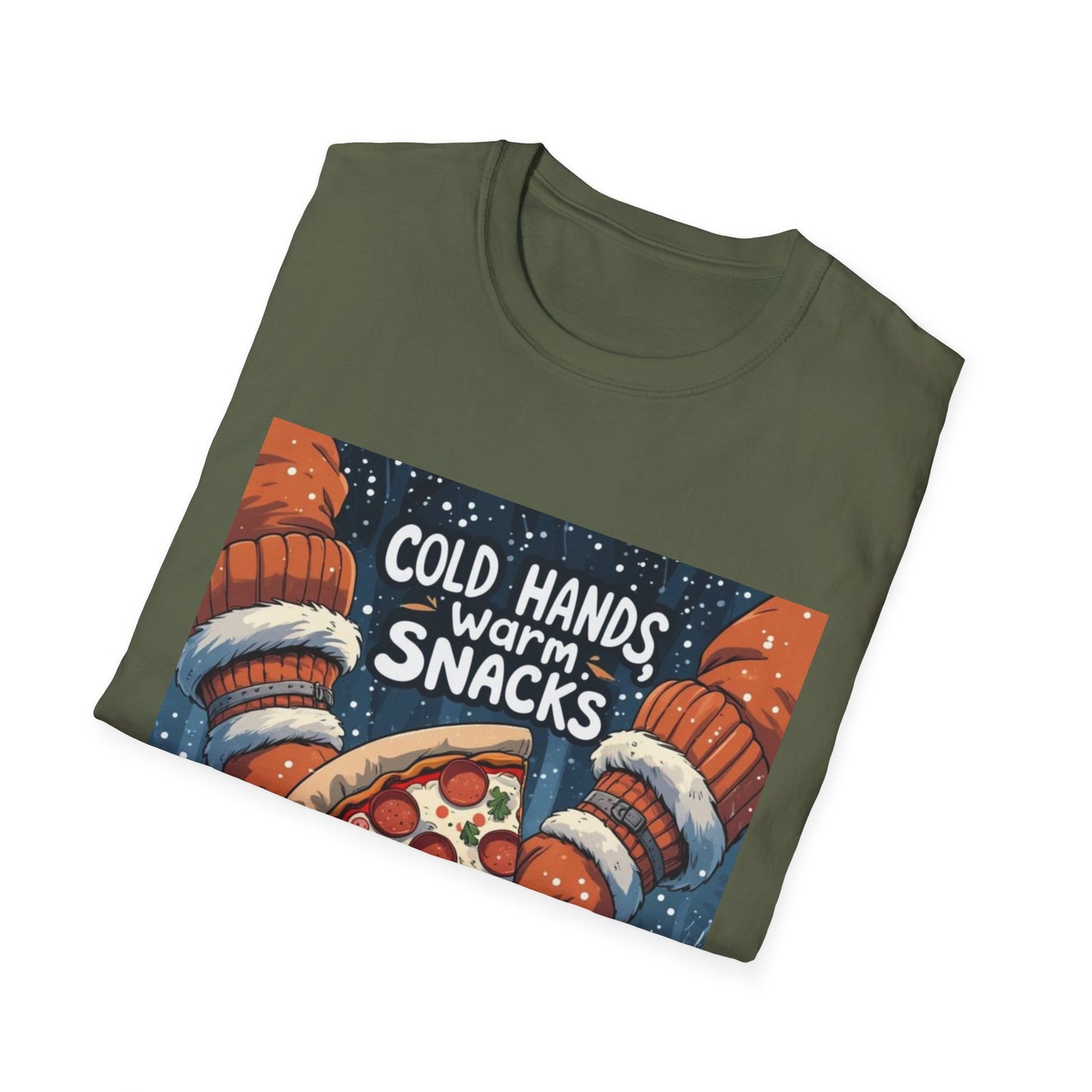 Cozy Winter Comfort: Pepperoni Pizza Warmth, Illustrated Whimsy---Cozy Reader T-Shirt