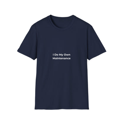 I Do My Own Maintenance: Minimalist Typography, DIY Statement ArtDiabetes T-shirt