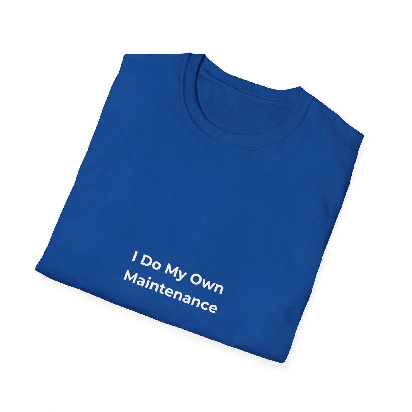 I Do My Own Maintenance: Minimalist Typography, DIY Statement ArtDiabetes T-shirt