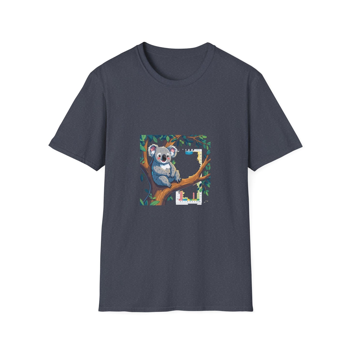 Koala Funny Tee on a Tree T shirt