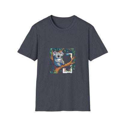 Koala Funny Tee on a Tree T shirt