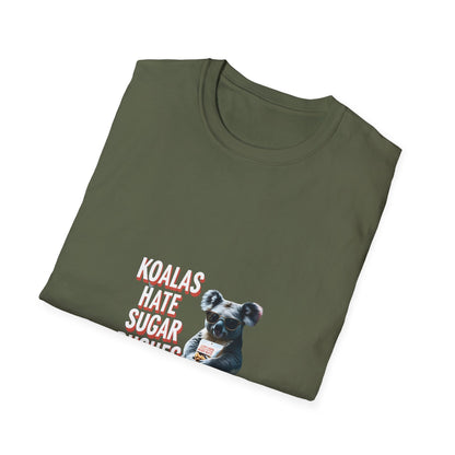 Koalas Hate Sugar Russhes Cool T shirt