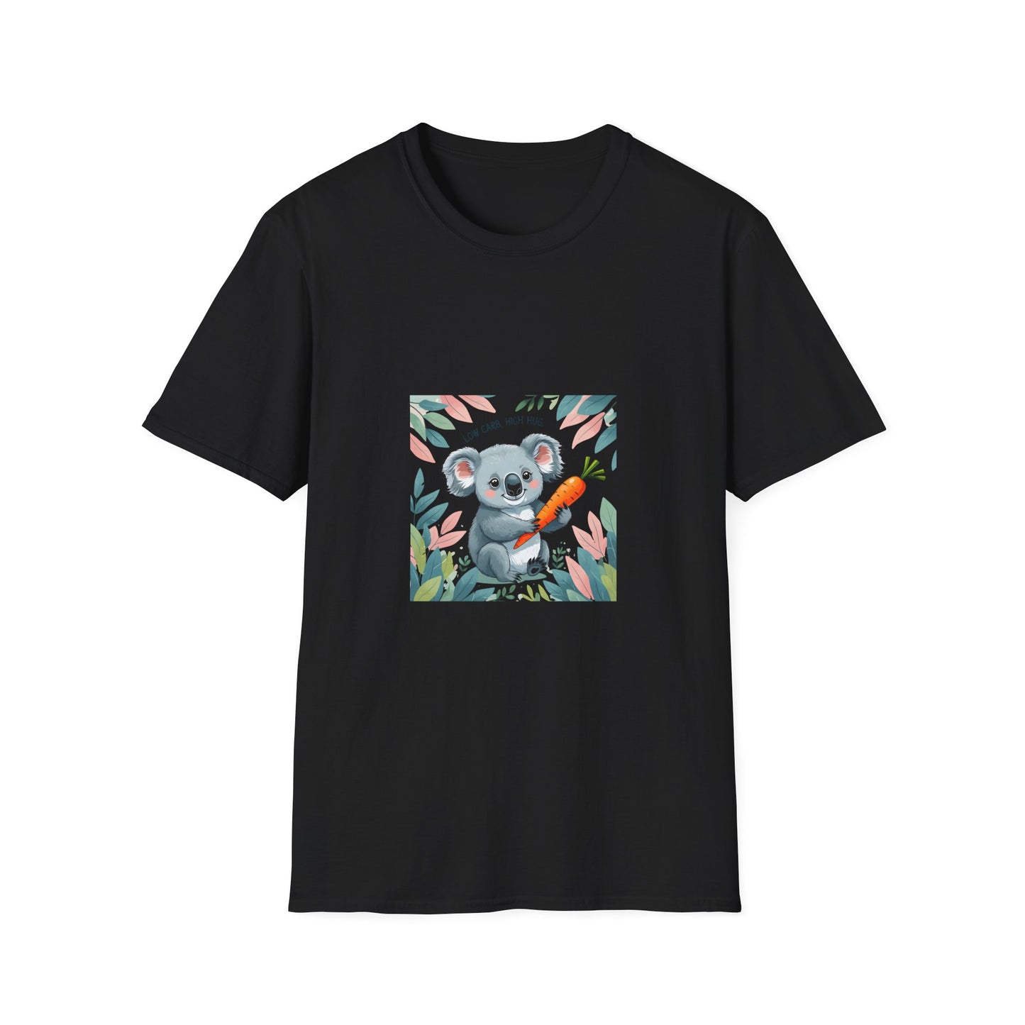 Koala Eating Carrot t shirt